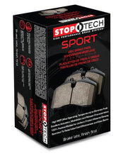 Load image into Gallery viewer, StopTech Performance 15-17 Lincoln MKC Front Brake Pads - Main Product View