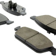 Load image into Gallery viewer, StopTech Performance 15-17 Lincoln MKC Front Brake Pads - Side View