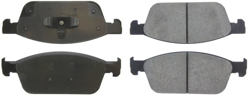 StopTech Performance 15-17 Lincoln MKC Front Brake Pads - Back View