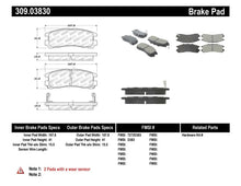 Load image into Gallery viewer, StopTech Performance 4/89-99 Mitsubishi Eclipse GST Rear Brake Pads - Back View