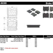Load image into Gallery viewer, StopTech Performance 5/93-98 Toyota Supra Turbo Rear Brake Pads - Back View