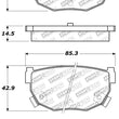 Load image into Gallery viewer, StopTech Performance 89-98 240SX Rear Brake Pads - Additional View 5