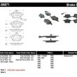 Load image into Gallery viewer, StopTech Performance 99-08 VW Jetta / 5/99-05 Golf GTi/GLS Turbo Front Brake Pads - Installation View