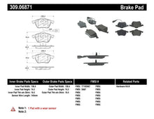 Load image into Gallery viewer, StopTech Performance 99-08 VW Jetta / 5/99-05 Golf GTi/GLS Turbo Front Brake Pads - Installation View