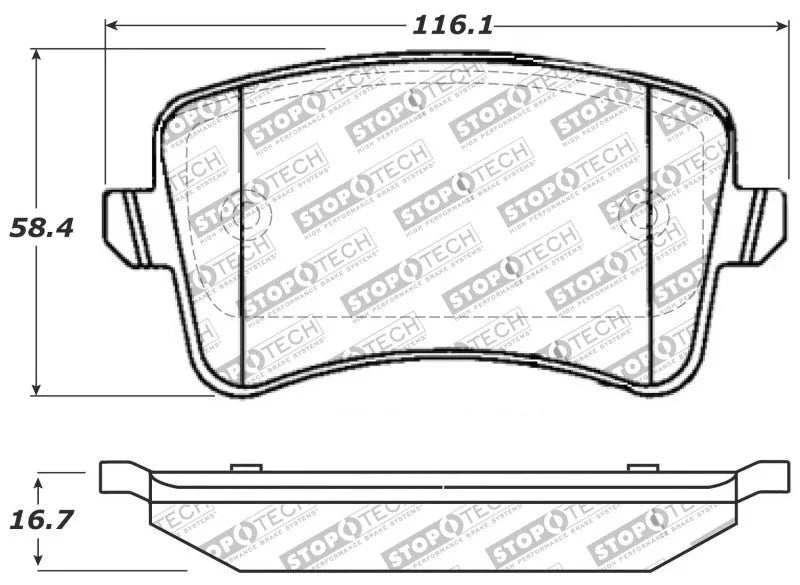 StopTech Performance Brake Pads - Additional View 5