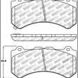 Load image into Gallery viewer, StopTech Performance Brake Pads - Back View