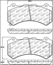Load image into Gallery viewer, StopTech Performance Brake Pads - Back View