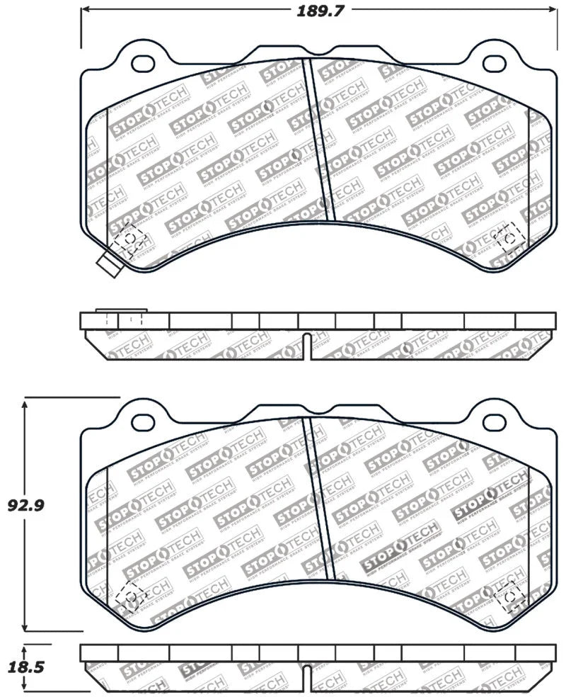 StopTech Performance Brake Pads - Additional View 7