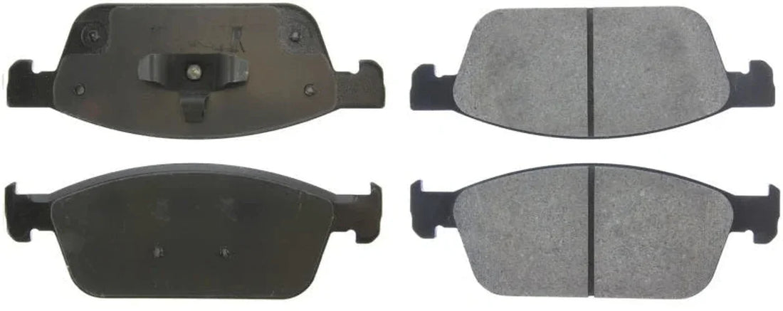 StopTech Performance 15-17 Lincoln MKC Front Brake Pads - Back View