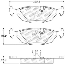 Load image into Gallery viewer, StopTech Performance Rear Brake Pads - Main Product View