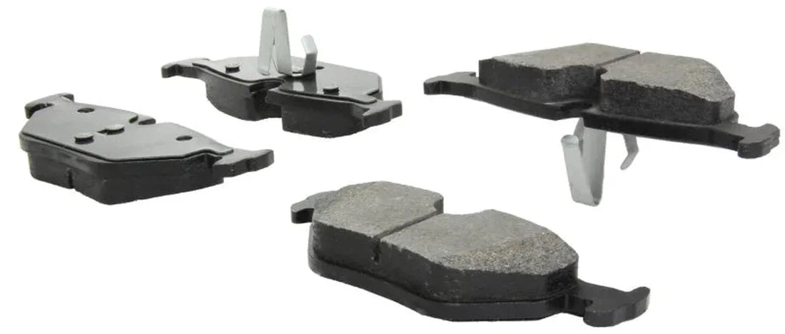 StopTech Performance 01-02 BMW Z3 / 03-09 Z4 / 10/90-07 3 Series / 99-09 Saab 9-5 Rear Brake Pads - Back View