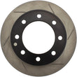 Load image into Gallery viewer, StopTech Power Slot 00-05 Ford Excursion / 99-04 F250/F350 Front Right Slotted CRYO Brake Rotor - Main Product View