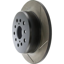 Load image into Gallery viewer, StopTech Power Slot 00-05 Lexus IS300 Rear Left SportStop Slotted Rotor - Additional View 6