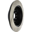 Load image into Gallery viewer, StopTech Power Slot 00-05 Lexus IS300 Rear Right SportStop Slotted Rotor - Main Product View