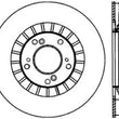 Load image into Gallery viewer, StopTech Power Slot 00-09 Honda S2000 CRYO Front Left Slotted Rotor - Main Product View