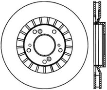 Load image into Gallery viewer, StopTech Power Slot 00-09 Honda S2000 CRYO Front Left Slotted Rotor - Main Product View