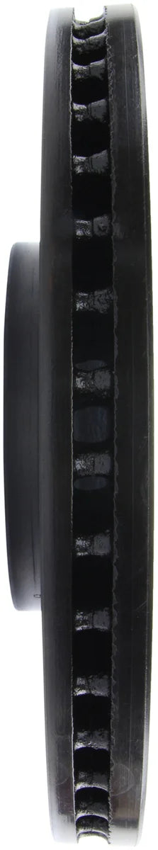 StopTech Power Slot 01-06 Audi Allroad / 05-09 A4 / 6/99-04 A6 / 99-02 S4 Left Front Slotted Rotor - Back View
