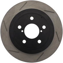 Load image into Gallery viewer, StopTech Power Slot 02-05 WRX Rear Left SportStop Slotted Rotor - Main Product View
