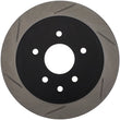 Load image into Gallery viewer, StopTech Power Slot 03-05 350Z / 03-04 G35 / 03-05 G35X SportStop Slotted Rear Right Rotor - Main Product View