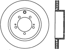 Load image into Gallery viewer, StopTech Power Slot 03-06 Evo 8 &amp; 9 Cryo Slotted Right Rear Rotor - Main Product View