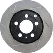Load image into Gallery viewer, StopTech Power Slot 04-06 Audi TT Quattro / 04 VW Golf R32 Left Rear Slotted Rotor - Main Product View
