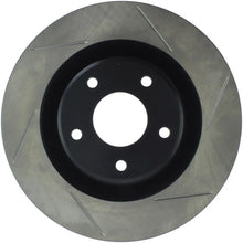 Load image into Gallery viewer, StopTech Power Slot 05-07 Cadillac XLR / 06-09 Chevy Corvette Front Left Slotted Rotors - Main Product View