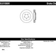Load image into Gallery viewer, StopTech Power Slot 05-10 Mustang GT V8-4.6L Front Right Drilled Rotor - Installation View