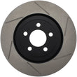 Load image into Gallery viewer, StopTech Power Slot 05 Chrysler 300C 5.7L V8 w/ Vented Rear Disc Front Right SportStop Slotted Roto - Main Product View
