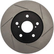 Load image into Gallery viewer, StopTech Power Slot 06-07 Lexus IS250/350 / 08 IS250 Slotted Left Front Rotor - Main Product View
