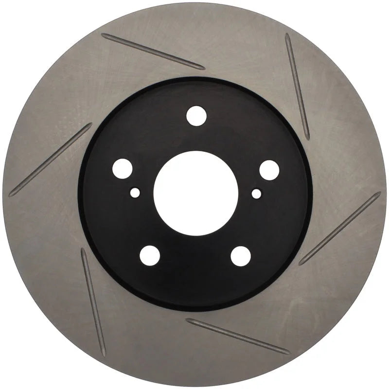 StopTech Power Slot 06-07 Lexus IS250/350 / 08 IS250 Slotted Left Front Rotor - Main Product View