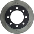 Load image into Gallery viewer, StopTech Power Slot 06-08 Dodge Ram 1500/03-08 Ram 2500/3500 All 2wd/4wd Rear Left Slotted Rotor - Main Product View