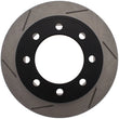 Load image into Gallery viewer, StopTech Power Slot 06-08 Dodge Ram 1500/03-08 Ram 2500/3500 All 2wd/4wd Rear Right Slotted Rotor - Main Product View
