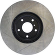 Load image into Gallery viewer, StopTech Power Slot 07-08 Infiniti G35 2WD / 08 G37 Coupe SportStop Slotted Front Left Rotor - Additional View 5