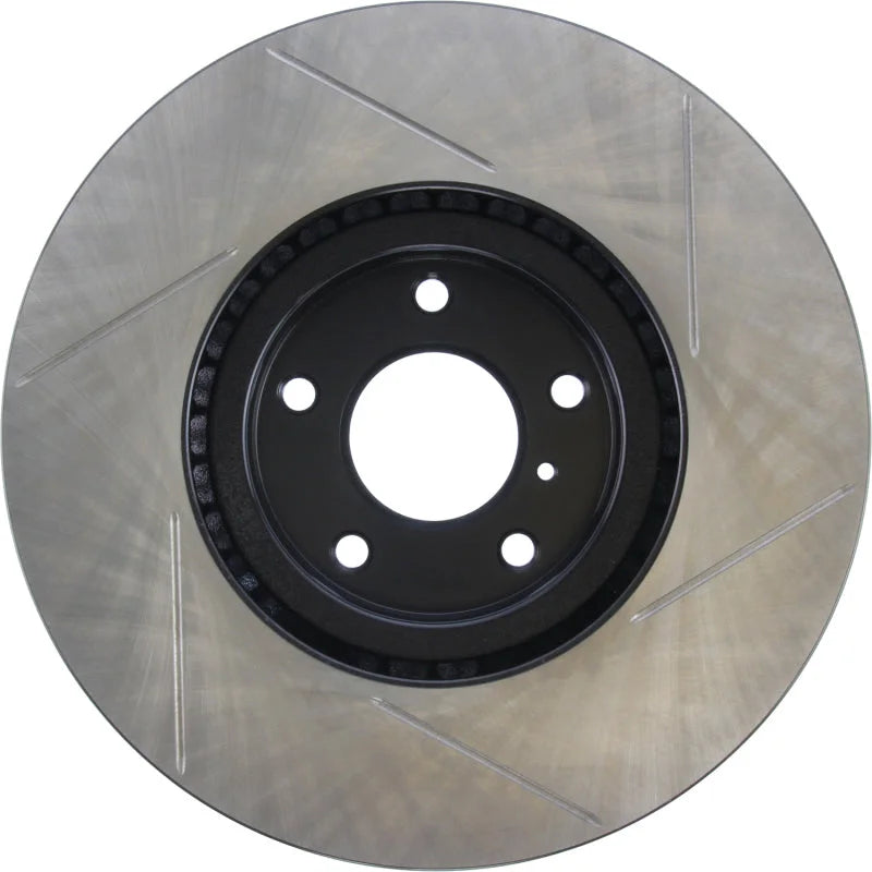 StopTech Power Slot 07-08 Infiniti G35 2WD / 08 G37 Coupe SportStop Slotted Front Right Rotor - Additional View 5