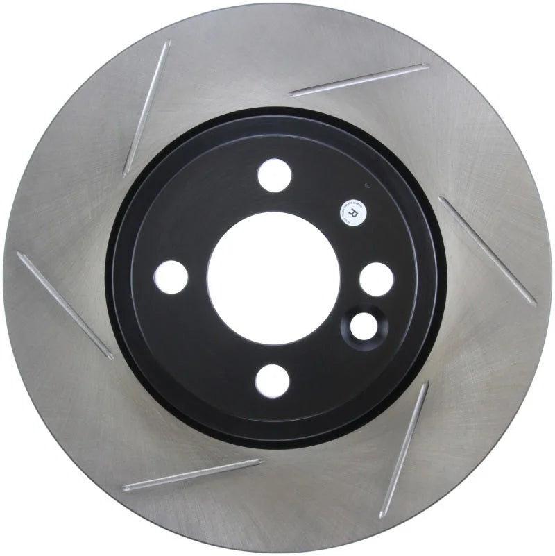 StopTech Power Slot 07-09 Base Cooper Front Left Rotor - Main Product View