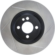 Load image into Gallery viewer, StopTech Power Slot 07-09 Base Cooper Front Left Rotor - Side View