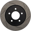 Load image into Gallery viewer, StopTech Power Slot 07-09 Mazdaspeed 3 Slotted Left Rear Rotor - Main Product View