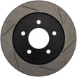 Load image into Gallery viewer, StopTech Power Slot 07-09 Mazdaspeed 3 Slotted Right Rear Rotor - Main Product View