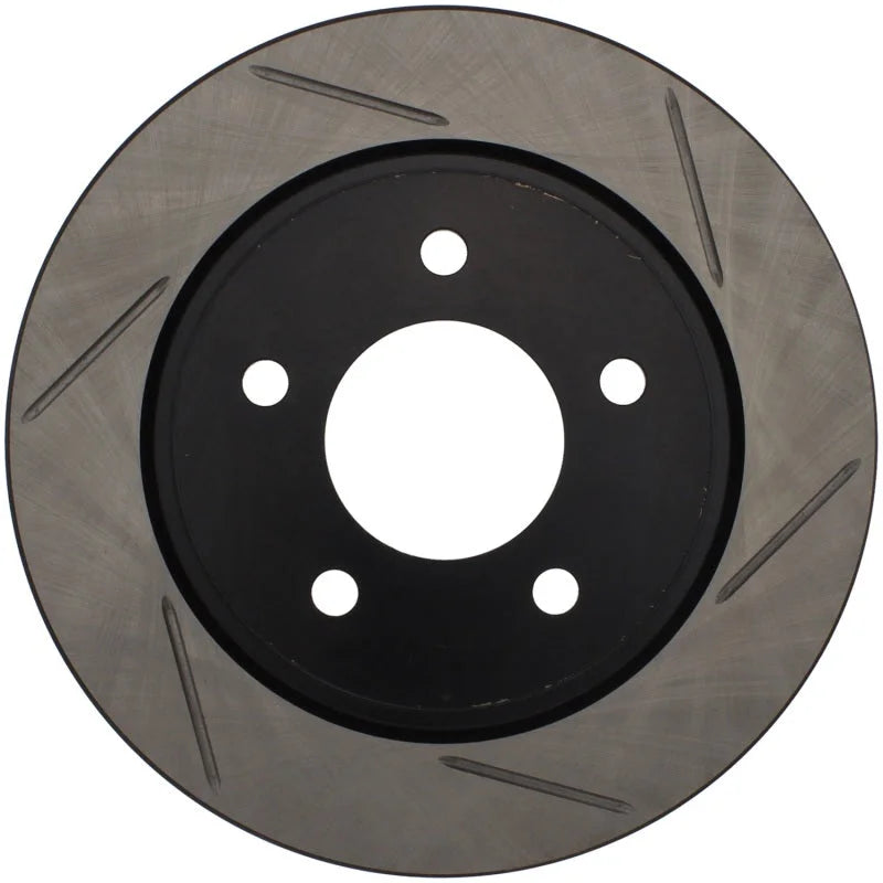 StopTech Power Slot 07-09 Mazdaspeed 3 Slotted Right Rear Rotor - Main Product View