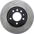 Load image into Gallery viewer, StopTech Power Slot 07-10 Audi Q7 / 03-10 Porsche Cayenne Left Front Slotted Rotor - Main Product View
