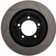 Load image into Gallery viewer, StopTech Power Slot 08-09 Toyota Sequoia / 07-09 Tundra Slotted Right Front Rotor - Side View