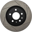 Load image into Gallery viewer, StopTech Power Slot 09-10 Audi A4/A4 Quattro / 08-10 A5 / 10 S4 Rear Left Slotted Rotor - Main Product View