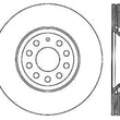 Load image into Gallery viewer, StopTech Power Slot 09 VW CC (Passat CC) / 06-09 Passat (ex Syncro) Left Rear CRYO-STOP Slotted Rot