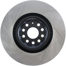 Load image into Gallery viewer, StopTech Power Slot 09 VW CC (Passat CC) / 06-09 Passat Front Left Slotted Rotor - Side View
