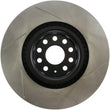 Load image into Gallery viewer, StopTech Power Slot 09 VW CC (Passat CC) / 06-09 Passat Front Right Slotted Rotor - Side View
