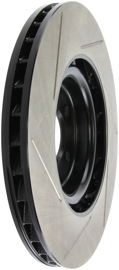 StopTech Power Slot 10-6/11 Audi S4 / 08-11 S5 Front Left Slotted Rotor - Main Product View