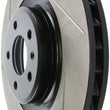 Load image into Gallery viewer, StopTech Power Slot 10-6/11 Audi S4 / 08-11 S5 Front Right Slotted Rotor - Side View