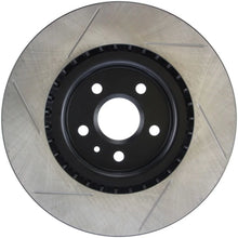 Load image into Gallery viewer, StopTech Power Slot 10 Camaro SS 8cyl / 09 Pontiac G8 GXP Front Left Slotted Rotor - Side View