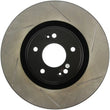 Load image into Gallery viewer, StopTech Power Slot 10 Hyundai Genesis Coupe Track Front Left Slotted Rotor - Main Product View