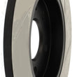 Load image into Gallery viewer, StopTech Power Slot 1/05-09 Audi A4/A4 Quattro Right Rear Slotted Rotor - Installation View
